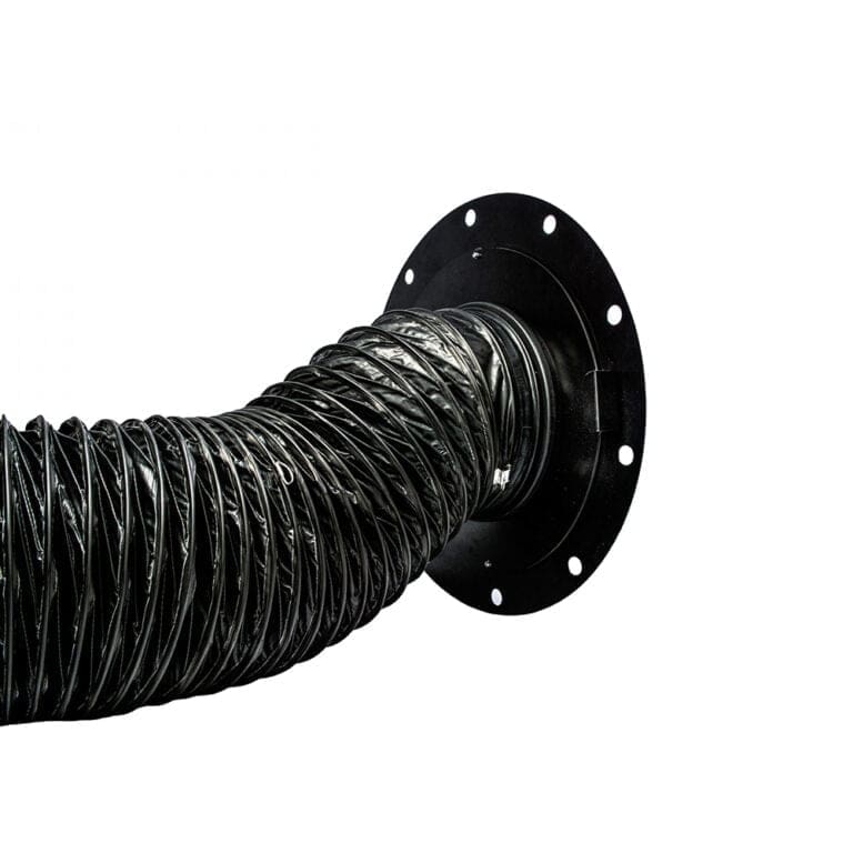 SA CYCLONE Manway Adaptor is a unique solution for connecting SA CYCLONE flexible ducting to a manway or access hatch on a vessel