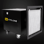 SA CYCLONE Negative Pressure Unit is an EX compliant system for providing a controlled negative pressure inside a temporary habitat. Other applications include, asbestos removal, Offshore platforms, Oil refineries, Vessels and tanks, Confined spaces, Chemical plants, Shipbuilding and repair and Utilities