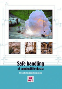 Image to reference to the UK HSE’s publication Safe Handling of Combustible Dusts