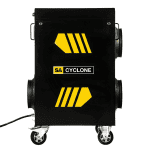 The SA CYCLONE EX Dehumidifier provides powerful, essential moisture control for the toughest workplaces, delivering a high capacity of 200 litres per 24 hours. This mobile unit is built for performance and safety where it counts. It is fully ATEX, IECEx, and UKCA Certified for zones 1 & 2 (gas) and zones 21 & 22 (dust). The unit's compact size and plug & play design allow for immediate and flexible use, ensuring you can quickly meet climate requirements. The SA Dehumidifier is exceptionally compact and lightweight, allowing one operator to move it into place and and power it up. The small size also allows it to be placed in difficult to access areas, so that you can provide drying right where it is needed. Whether you need to dry surfaces to allow painting or coating, protect sensitive equipment or stop corrosion, the SA Dehumidifier is a highly effective tool.